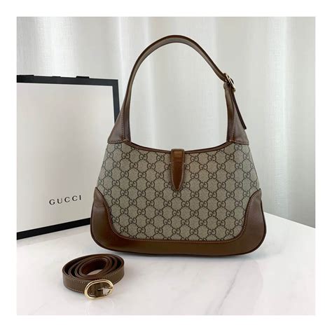 gucci jackie hobo leather|Gucci jackie 1961 transparent bag.